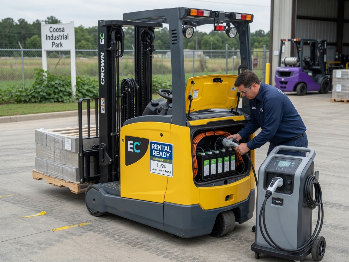 Electric Forklift Rental services