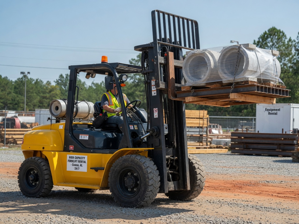 High Capacity Forklift Rental services
