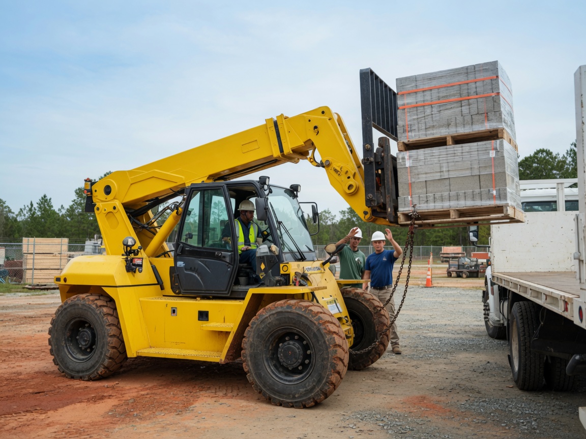 Rough Terrain Forklift Rental services