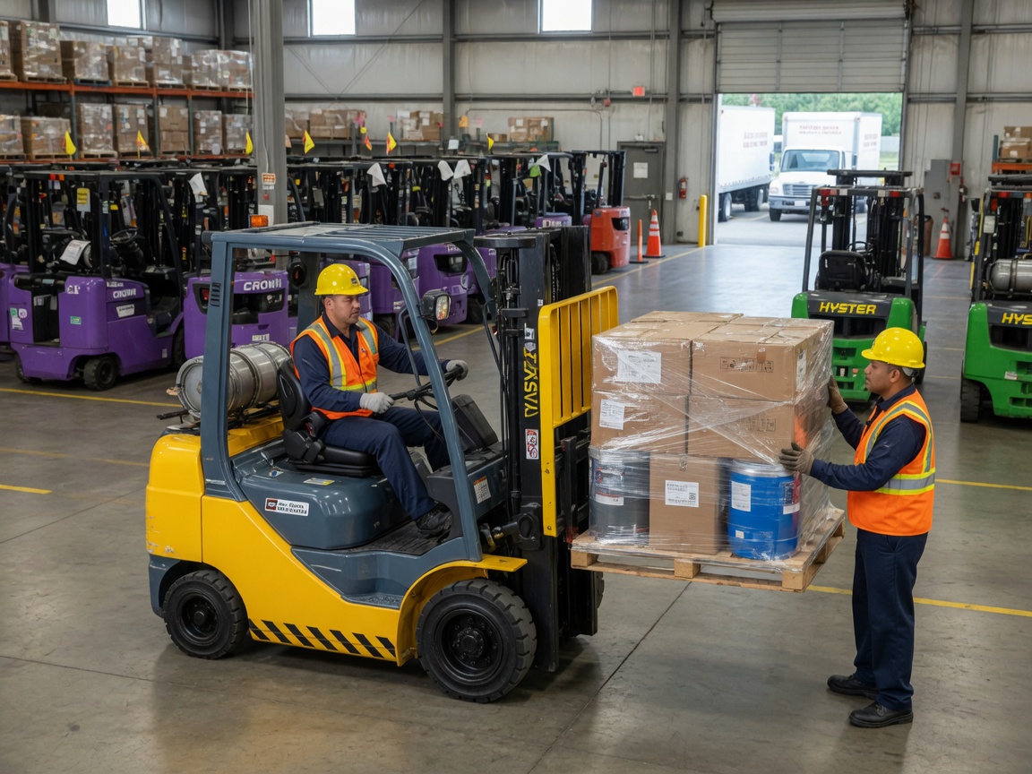 Warehouse Forklift Rental services